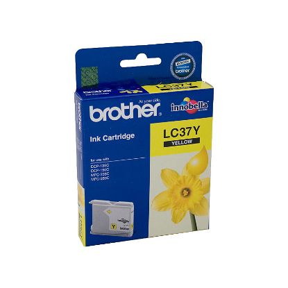 Picture of Brother LC-37 Yellow Ink Cartridge