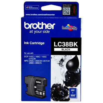 Brother LC-38BK Black Ink Cartridge