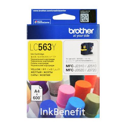 Brother LC-563Y Yellow Ink Cartridge
