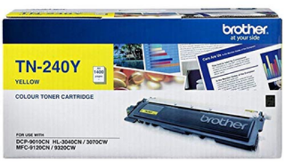 Picture of Brother TN-240Y Toner Yellow Cartridge