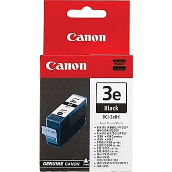 صورة Canon BCI-3eBk Black ink tank