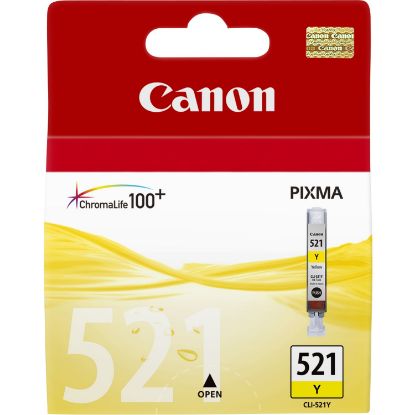 صورة Canon CLI-521Y  Yellow Ink Cartridge EMB
