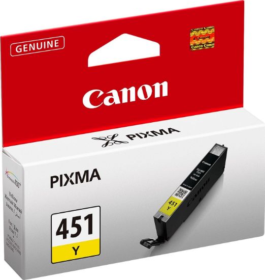 Picture of Canon CLI-451Y  Yellow Ink Tank EMB