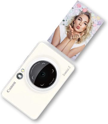 Canon White Zoemini S Instant Camera & Photo Printer