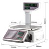 Picture of Electronic Barcode Label Printing Scales TM-A20B With Receipt Printer