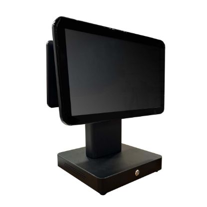 صورة HAING M1 I5/8G/256G POS Point of Sale Terminal Screen Two Screens