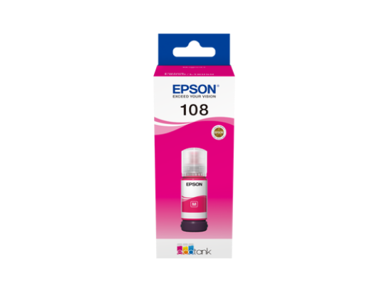 صورة Epson 108 EcoTank Magenta ink bottle (70 ml)