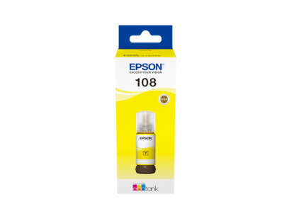 صورة Epson 108 EcoTank Yellow ink bottle (70 ml)