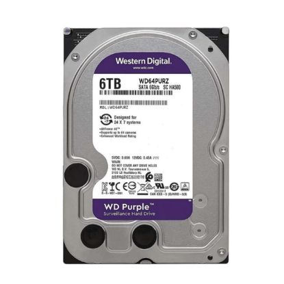 Picture of WD Purple 6TB Surveillance Hard Drive