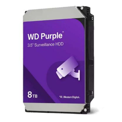 Picture of WD Purple 8TB Surveillance Hard Drive