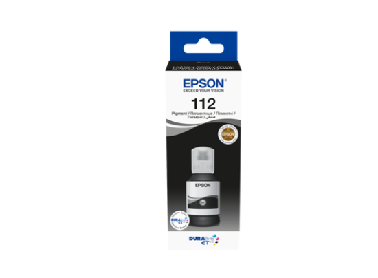 Picture of Epson 112 EcoTank Pigment Black ink bottle