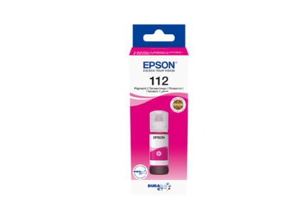 Picture of Epson 112 EcoTank Pigment Magenta ink bottle