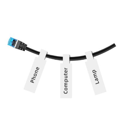 Picture of 90*11mm Cable Label 1000 pcs -White