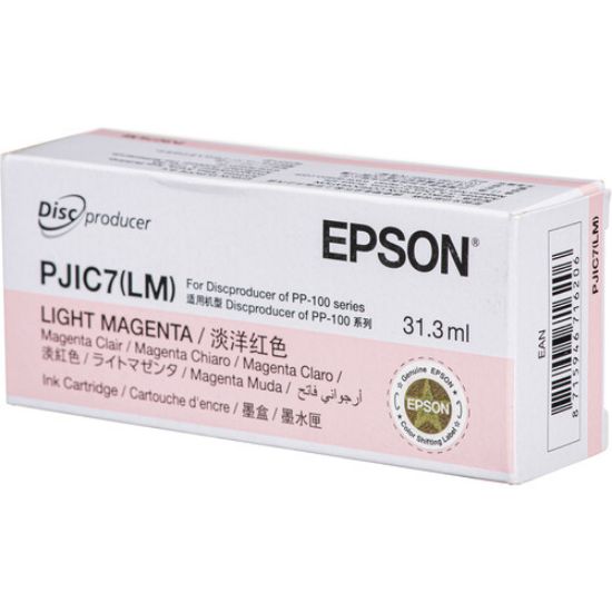 Picture of Epson PJIC7-LM Light Magenta Ink Cartridge for the PP-100 Discproducer Auto Printer
