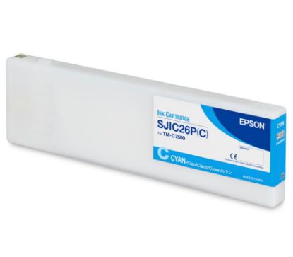 Picture of Epson SJIC26P(C) C7500 Matte Cyan Ink Cartridge