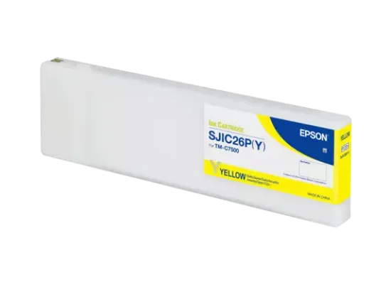 Picture of The Epson ColorWorks C7500 Yellow Ink Cartridge