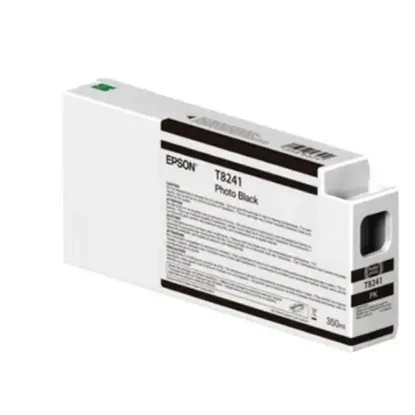 صورة خرطوشة حبر إبسون الأصلي أسود فوتوغرافي T824100 – سعة 350 مل