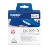 Picture of Genuine Brother DK-22210 Continuous Paper Label Roll – Black on White, 29mm wide