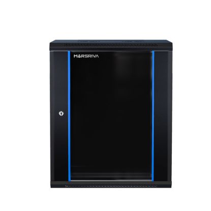 Picture of Marsriva WS6615 Wall-Mount Cabinet 600*600*15U 1x Shelf 1xFan