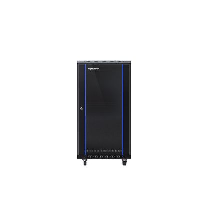 Picture of Marsriva Pioneer 6822 Network Server Cabinet 800*600*22U 1xShelf 4xFans (2-pack)