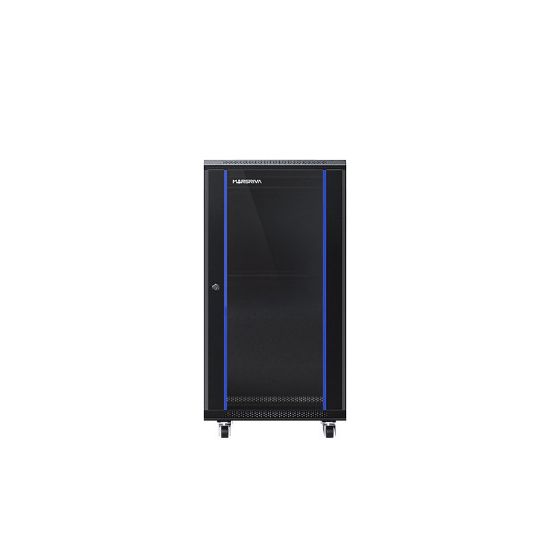 Picture of Marsriva Pioneer 6822 Network Server Cabinet 800*600*22U 1xShelf 4xFans (2-pack)