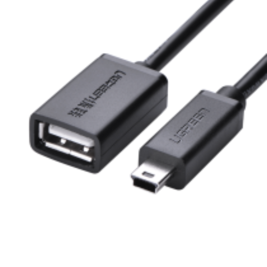 Picture of Mini USB 5Pin Male To USB 2.0 A Female OTG Cable