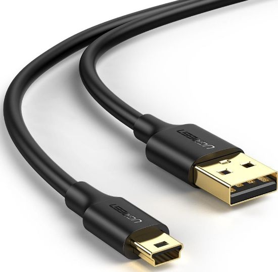 Picture of UGREEN USB 2.0 A Male to Mini 5Pin Male Cable 2M - Black