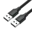 صورة UGREEN USB 2.0 A Male to A Male Cable  0.5m (Black)