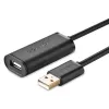 Picture of UGREEN USB 2.0 Active Extension Cable with Chipset 15M (Black)