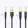 Picture of UGREEN USB 2.0 AM to BM Print Cable 2m  (Black)