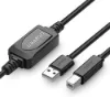 Picture of UGREEN USB 2.0 A Male to B Male Active Printer Cable 15m (Black)
