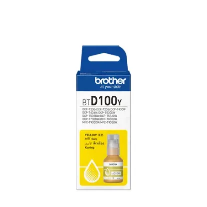 Picture of Brother BTD100Y Ink Bottle Yellow