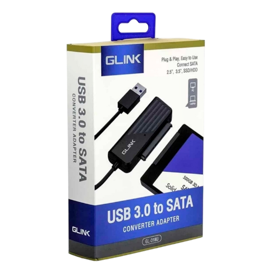 Picture of GLINK GL-018U USB 3.0 to SATA Adapter