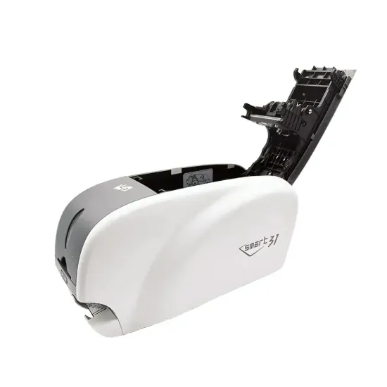 صورة طابعة بطاقات IDP SMART-31D مزدوجة الوجه USB
