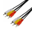 Picture of S316C-1.5M EXTREME TECH S316C 3RCA-3RCA 1.5M - Cable