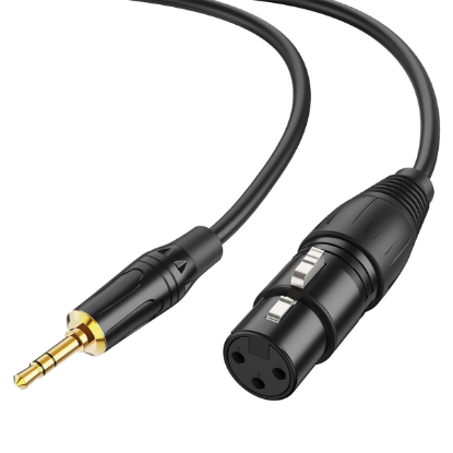 Picture of s162c-1.5m EXTREME TECH XLR female-to-3.5 TRS connector 1.5m - Cable