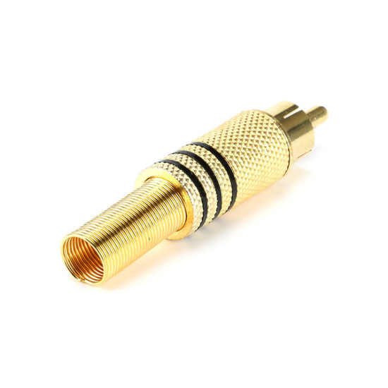 صورة PLUG-G EXTREME TECH PLUG SOLDER GOLD - CCTV Adaptors