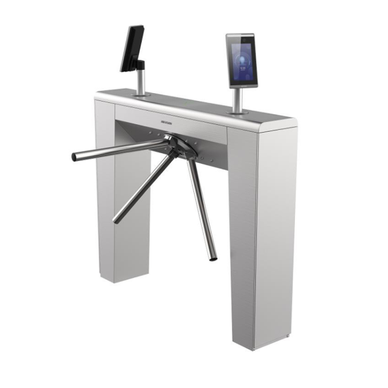 صورة HIKVISION DS-K3G225X-R/MPa- Dm55 Value Tripod Turnstile Bidirectional (Entering/Exiting) LED indicates Stainless steel pipe Indoor and outdoor