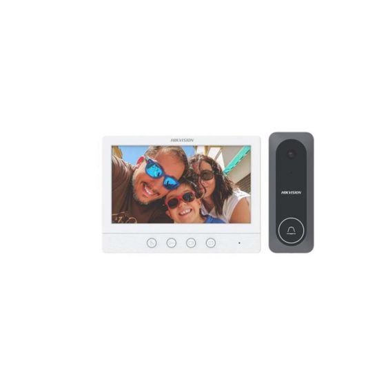 صورة HIKVISION DS-KIS212 4-Wire HD Video Intercom Kit - Intercom System