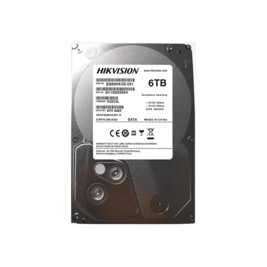 صورة HIKVISION DS60HKVS-VX1 Data Center Hard Drive (HIKVISION HDD)