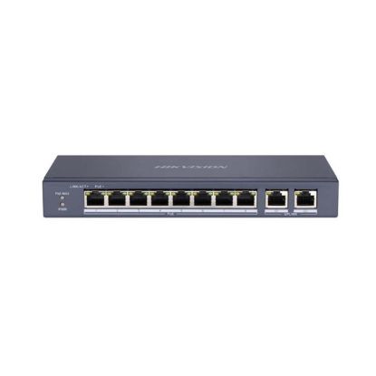 Picture of HIKVISION DS-3E0310P-E/M Add to Compare 8Port Fast Ethernet Unmanaged POE Switch - Network Switch