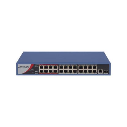 Picture of HIKVISION DS-3E0326P-E/M 24 Port Fast Ethernet Unmanaged POE Switch - Network Switch