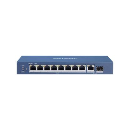 Picture of HIKVISION DS-3E0510P-E/M 8 Port Gigabit Unmanaged POE Switch - Network Switch