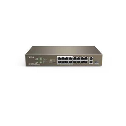 Picture of TENDA TEF1118P-16-150W 16FE+2GE/1SFP Desktop Switch With 16-Port PoE - Network Switch