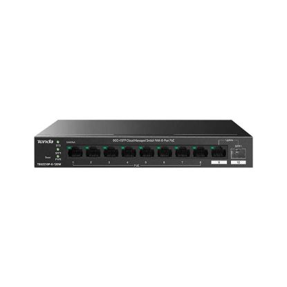 Picture of TENDA TEG2210P-8-120W 9GE+1SFP Cloud Managed PoE Switch - Network Switch