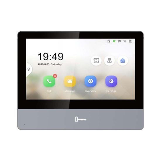 Picture of HIKVISION DS-KH8350-WTE1 KH8 Series Indoor Station - Intercom System