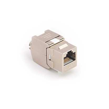 Picture of EXTKJ-FC6-055S EXTREME TECH CAT6 FTP Keystone Jack (180°、Toolless) - Network Accessories