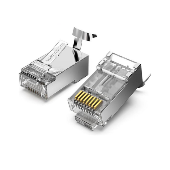 Picture of EXTMP-FC7-523 EXTREME TECH CAT7 FTP MODULAR PLUG (Two-Piece/50U) - Network Accessories