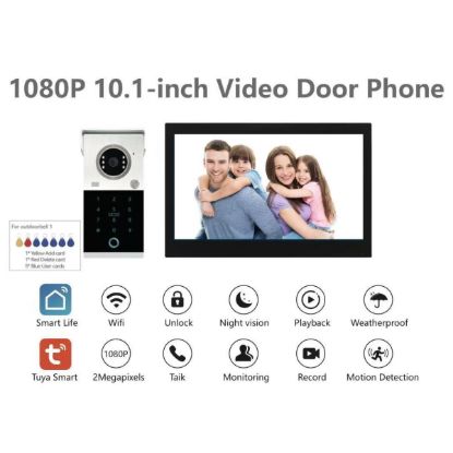 Picture of GY-TA101B-HTZ1 10.1 inch Keypad Video Door Intercom Kit