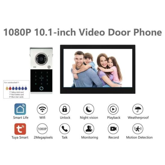 Picture of GY-TA101B-HTZ1 10.1 inch Keypad Video Door Intercom Kit